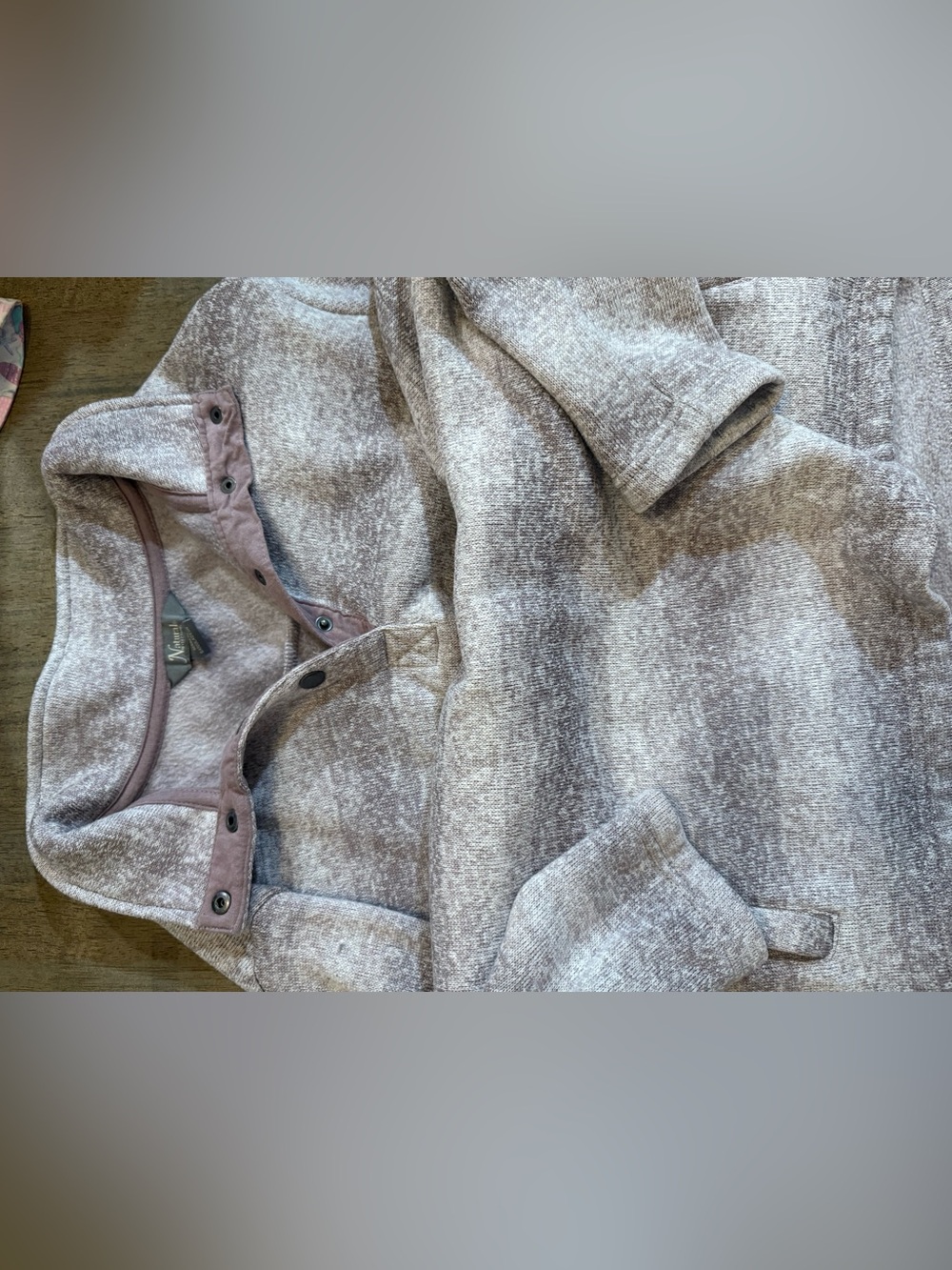 Women’s Natural Sweatshirt Large